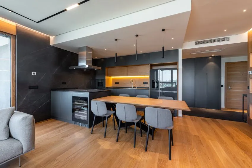 Dark and moody kitchen remodel